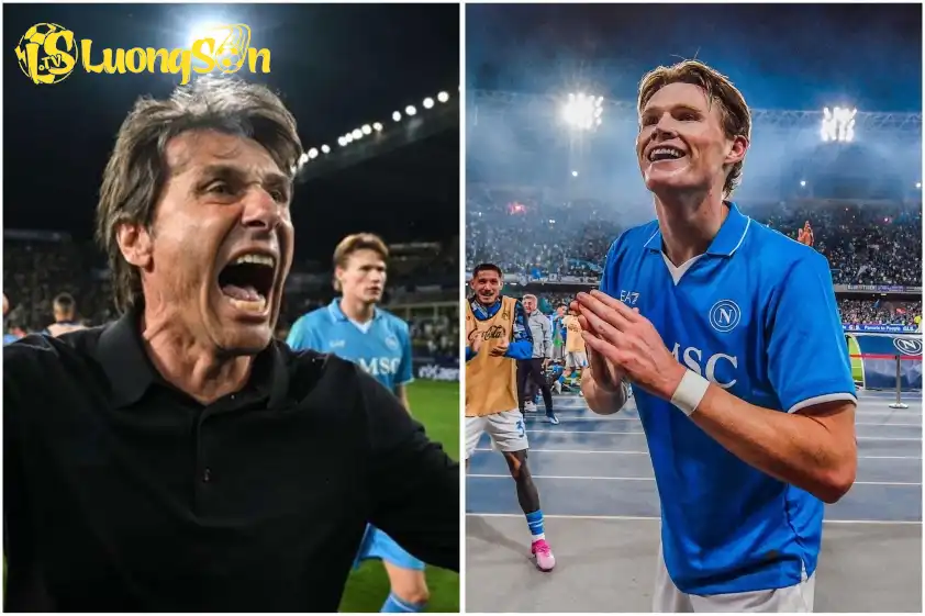 Conte đánh giá rất cao tài năng của McTominay. (Ảnh: Daily Mail) Conte đánh giá rất cao tài năng của McTominay. (Ảnh: Daily Mail)