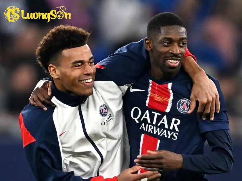 Bộ đôi Doue, Dembele vẫn chưa thể thi đấu cho PSG vì chấn thương (Ảnh: Goal) Bộ đôi Doue, Dembele vẫn chưa thể thi đấu cho PSG vì chấn thương