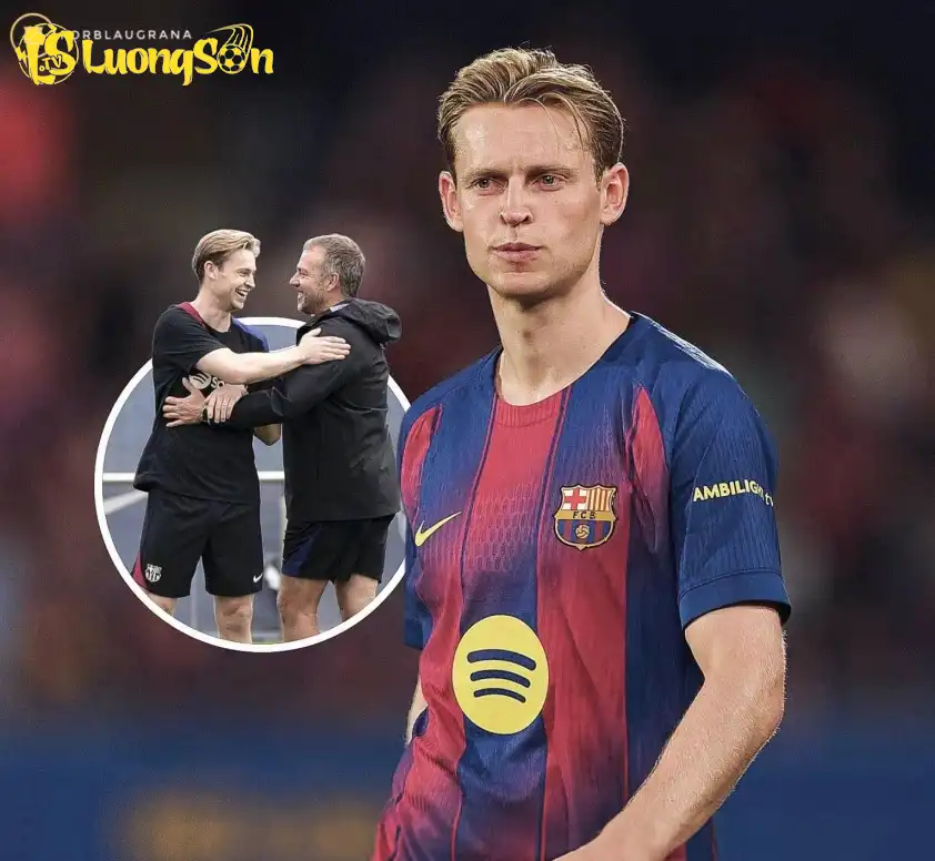 De Jong quá quan trọng với chiến thuật của HLV Flick. (Ảnh: Forblaugrana) De Jong quá quan trọng với chiến thuật của HLV Flick.