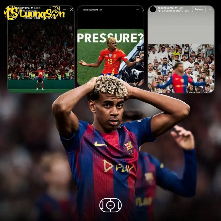 Yamal đã đăng 3 story trên trang Instagram cá nhân trước các trận gặp Bồ Đào Nha, PSG và Real Madrid (Ảnh: X). Yamal đã đăng 3 story trên trang Instagram cá nhân trước các trận gặp Bồ Đào Nha, PSG và Real Madrid