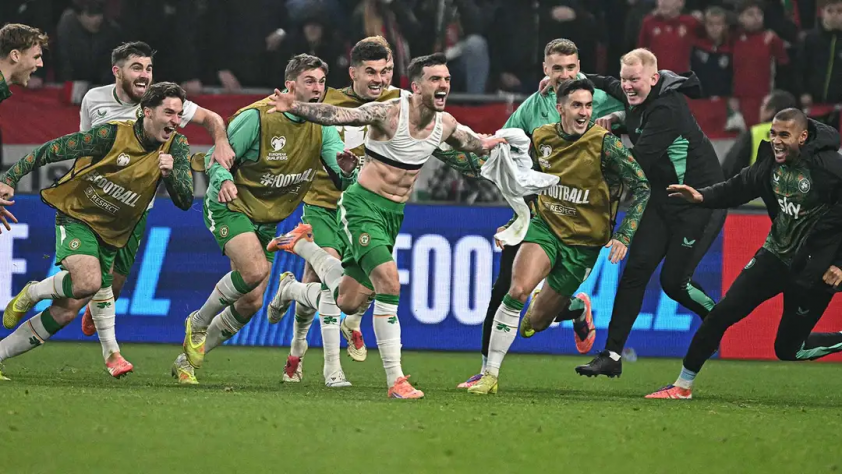 Ireland chính thức giành vé tham dự vòng play-off World Cup 2026